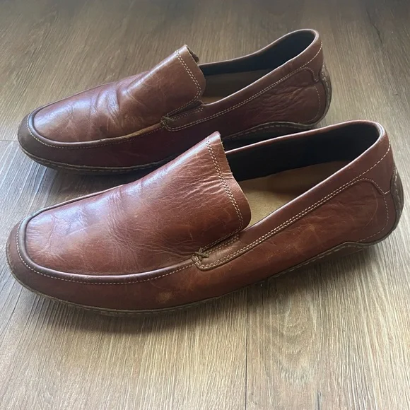 Cole Haan | Shoes | Mens Cole Haan Brown Leather Loafers  display picture 1